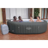 СПА-бассейн BESTWAY MAURITIUS AIRJET 220х130/270х180х71см 1350л, круглый, аэромассаж 60067 BW
